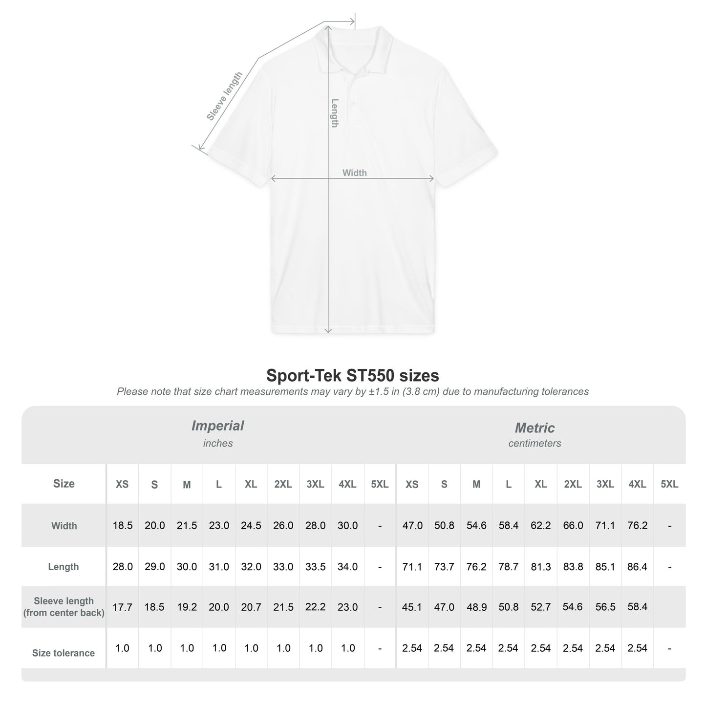 Embroidered Monogram Polo Shirt – Classic White Performance Golf Polo