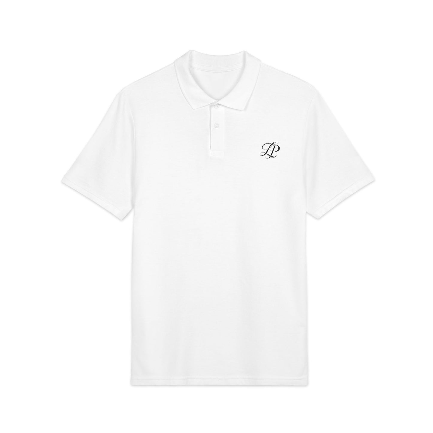 Classic Embroidered Polo Shirt – Monogram 'LP' Chest Logo