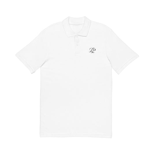 Classic Embroidered Polo Shirt – Monogram 'LP' Chest Logo